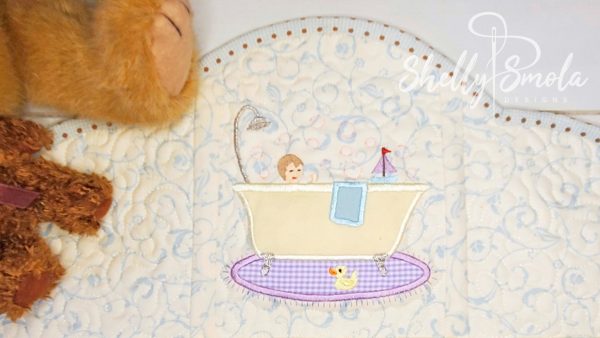 Baby's Bath Time Organizer by Shelly Smola
