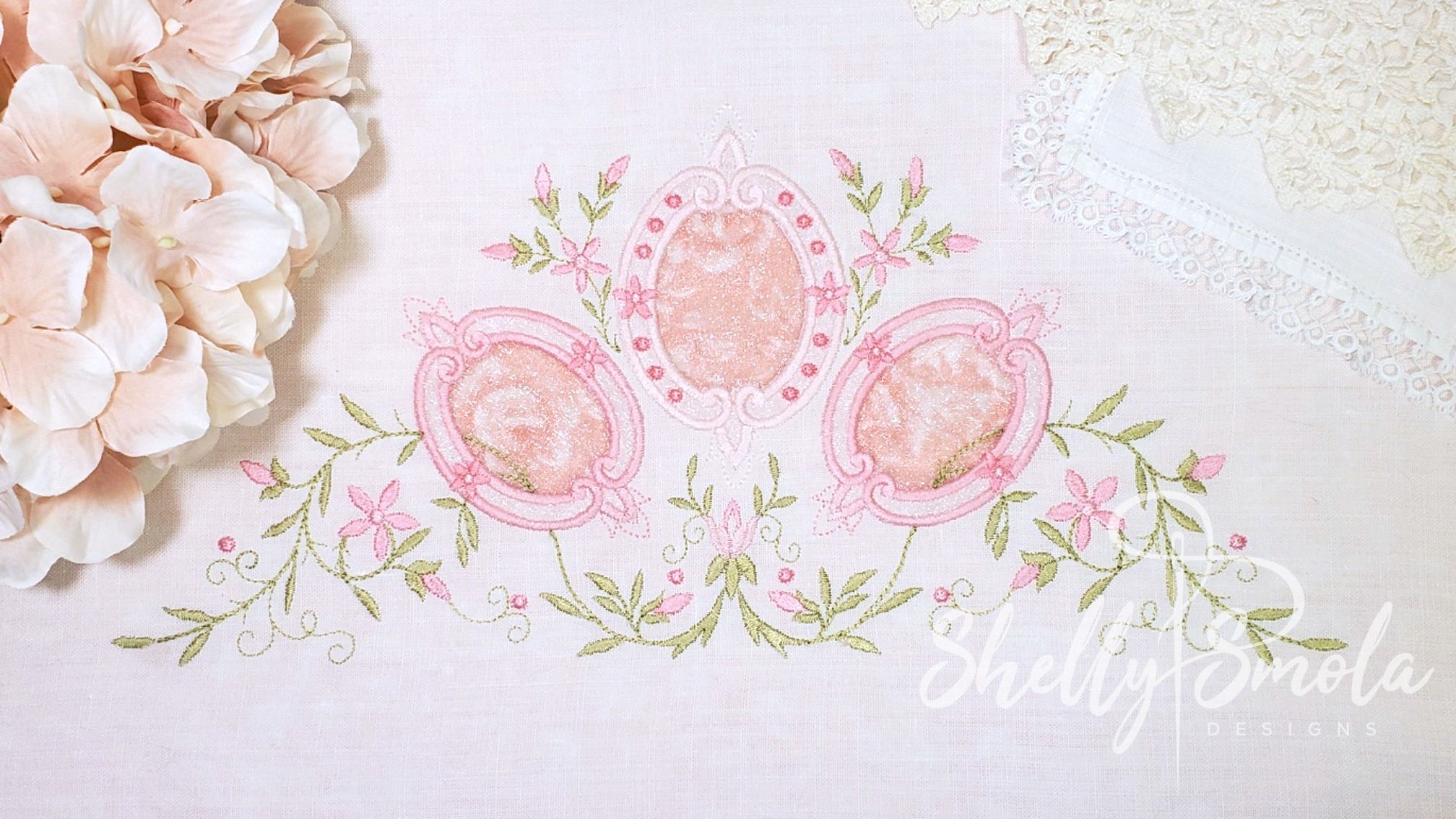 Cinderella Cutouts Pillow Case by Shelly Smola