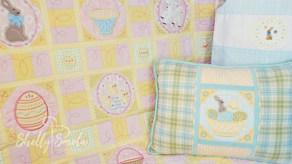 Easter Basket Quilt by Shelly Smola