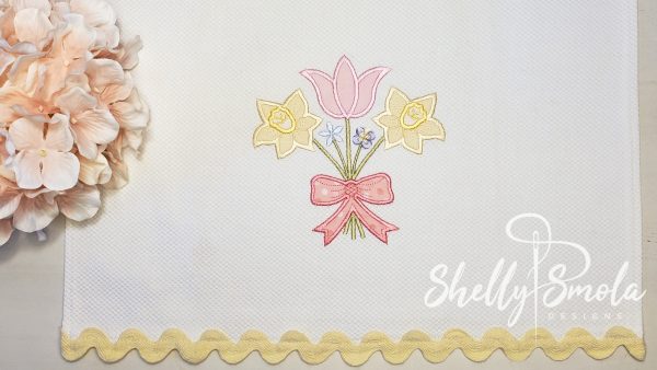 May Bouquet Applique by Shelly Smola