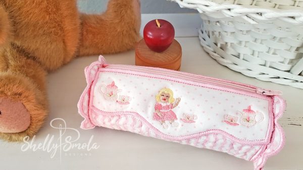 Embroidered Pencil Case