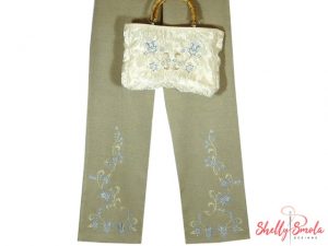 Bella Bridal Pants and Purse