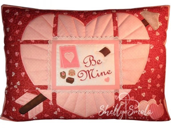 Be Mine Pillow by Shelly Smola