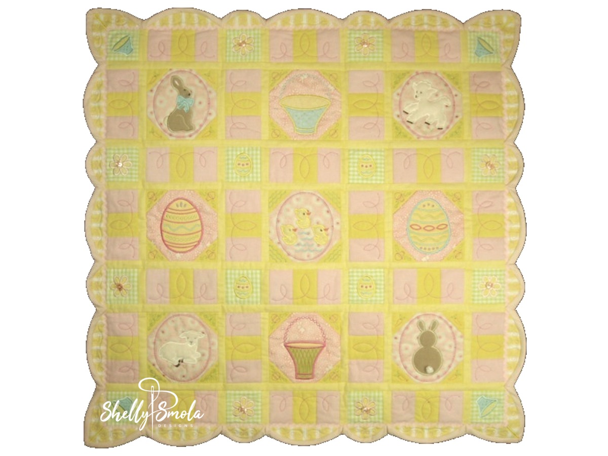 Easter Basket Quilt by Shelly Smola