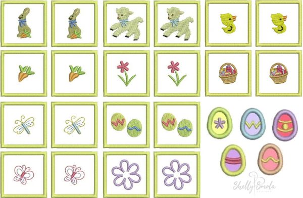 Easter Quiet Book Accessories by Shelly Smola