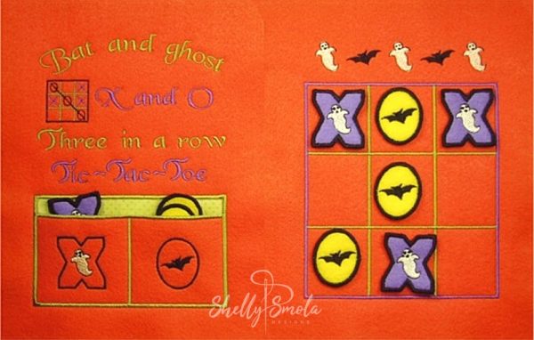 Tic Tac Toe Page by Shelly Smola