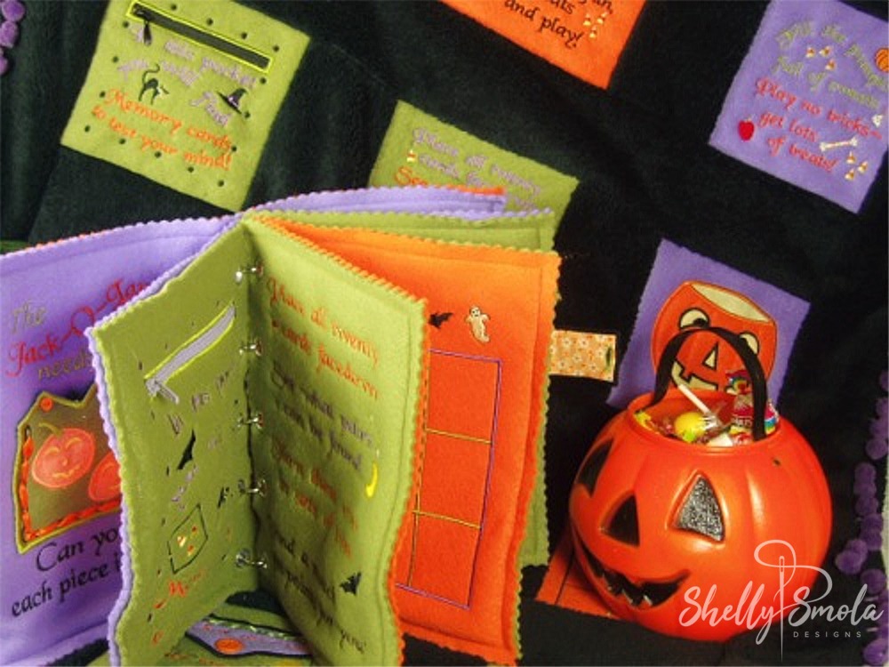 Halloween Quiet Quilt by Shelly Smola