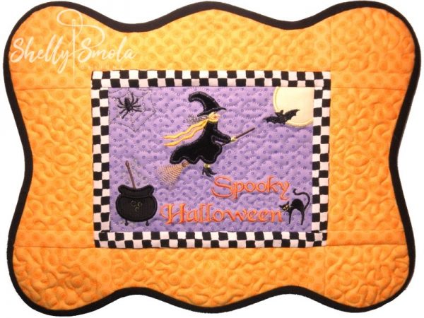 Halloween Placemat by Shelly Smola
