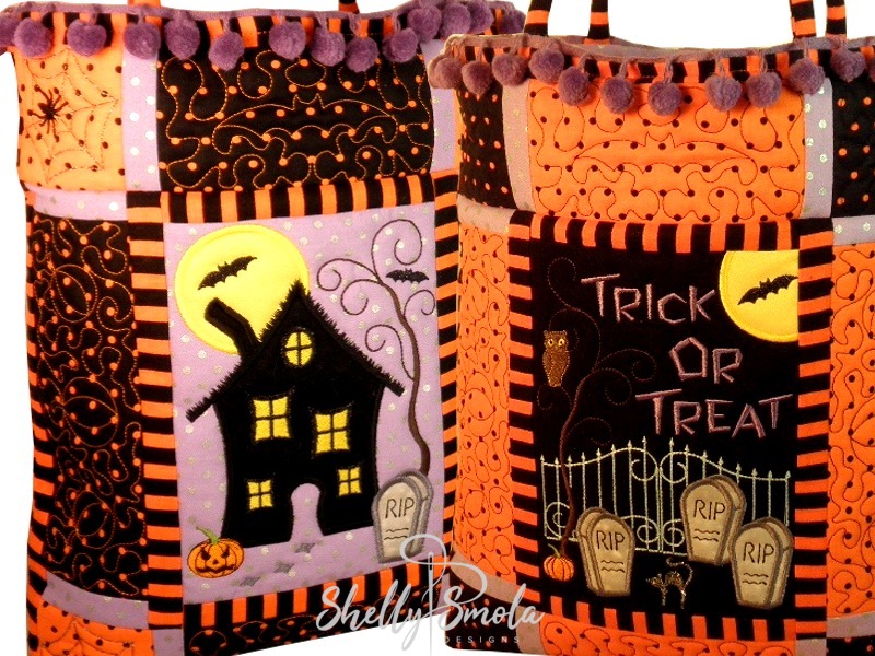 Large Trick or Treat Bags by Shelly Smola