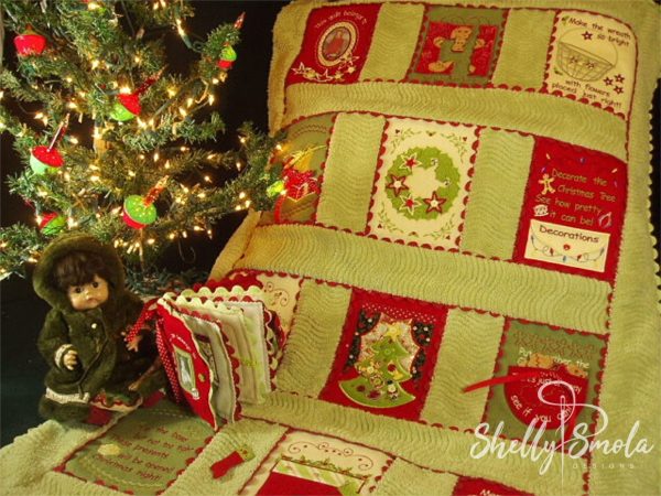 Christmas Quiet Quilt by Shelly Smola