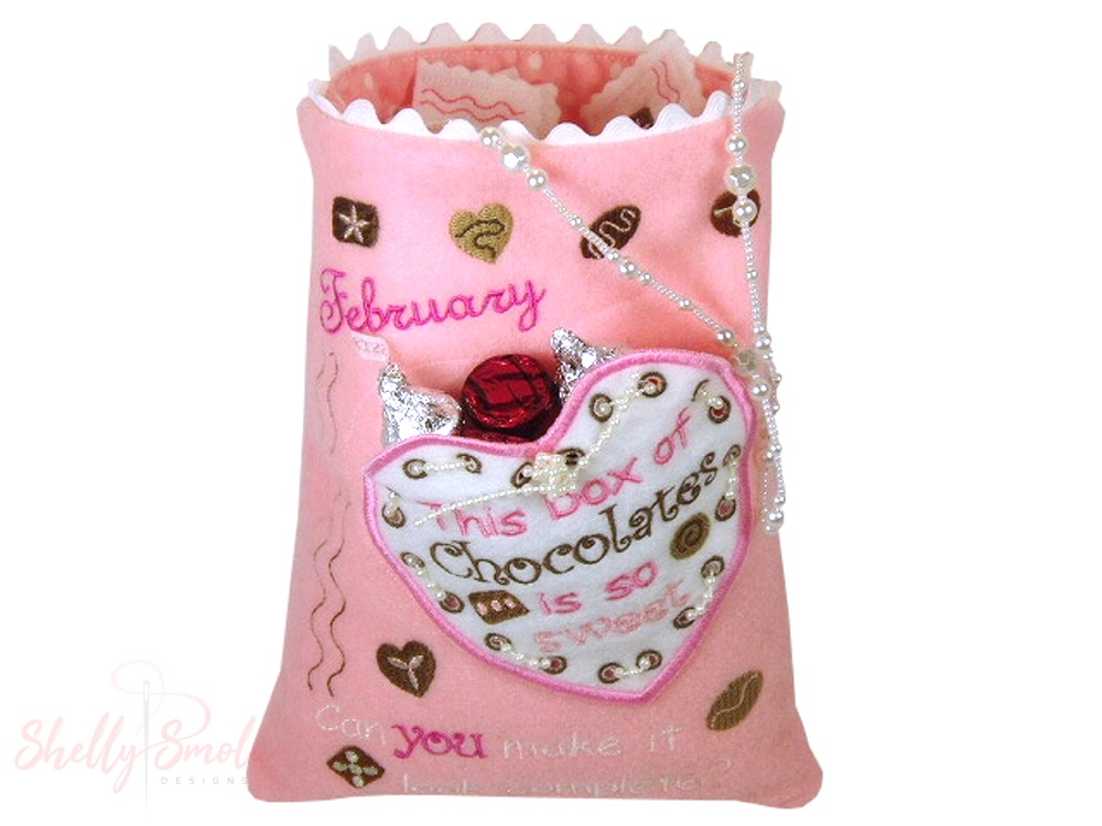 Valentine Puzzle Bag by Shelly Smola