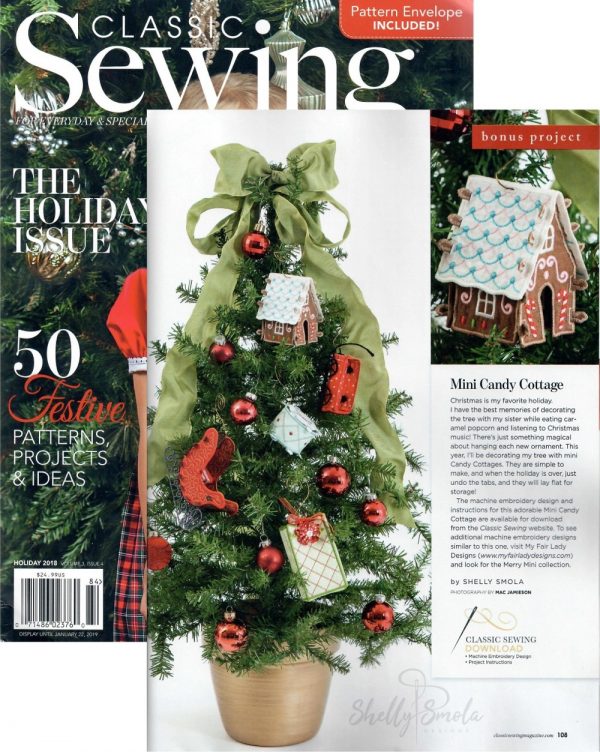 Merry Mini Article in Classic Sewing y Shelly Smola