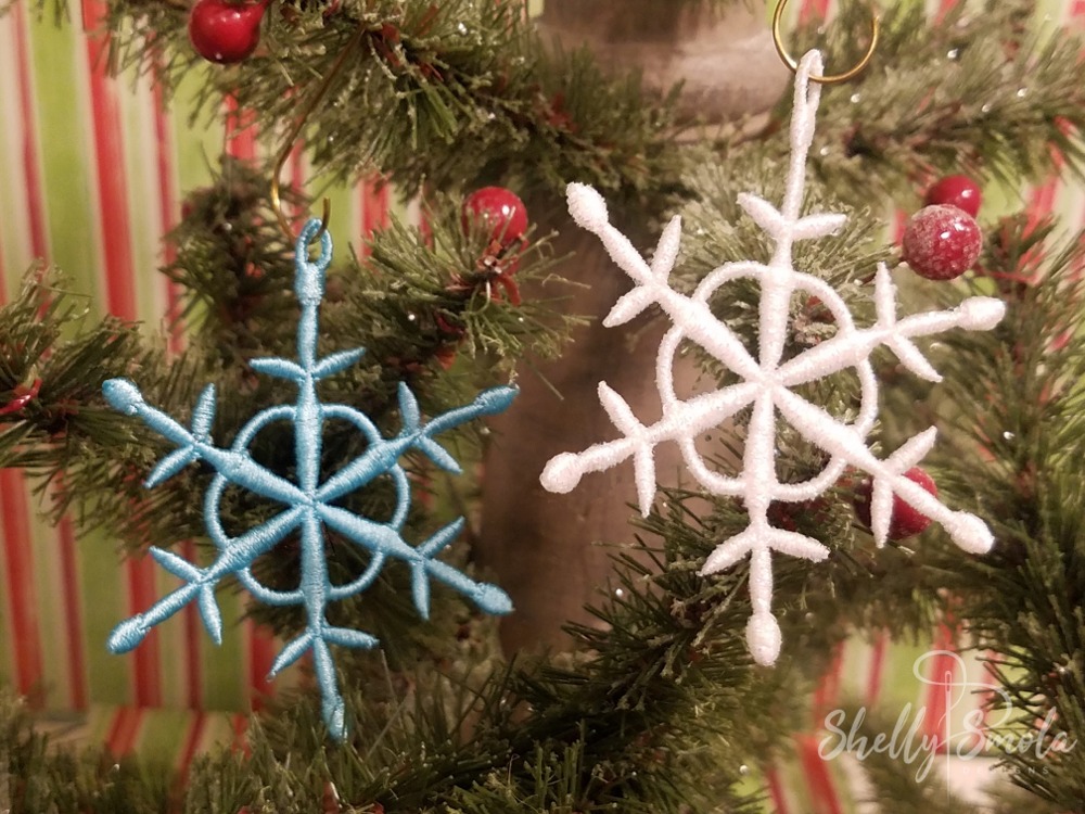 Merry Mini Snowflakes by Shelly Smola