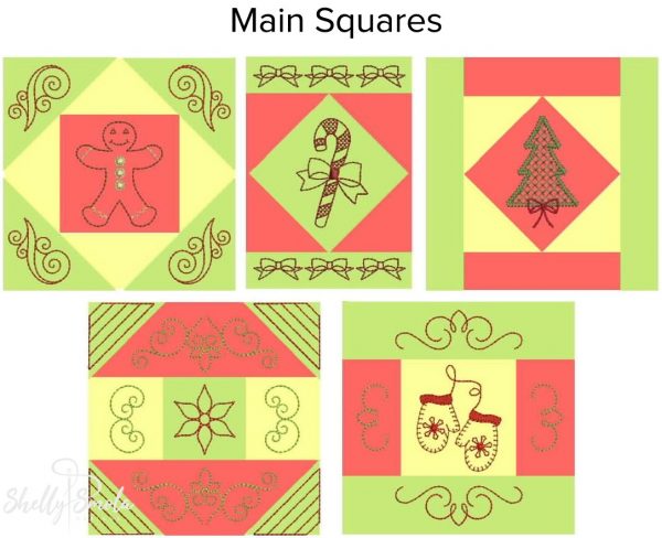 Christmas Quilt by Shelly Smola