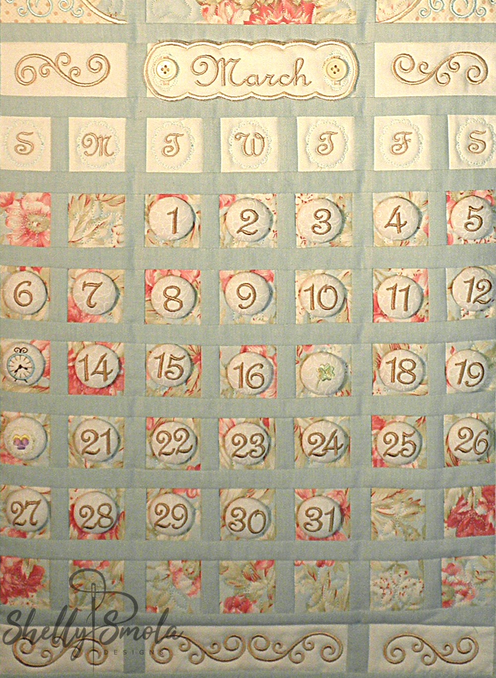 Cozy Cottage Calendar by Shelly Smola