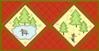 Winter Wonderland Placemat by Shelly Smola