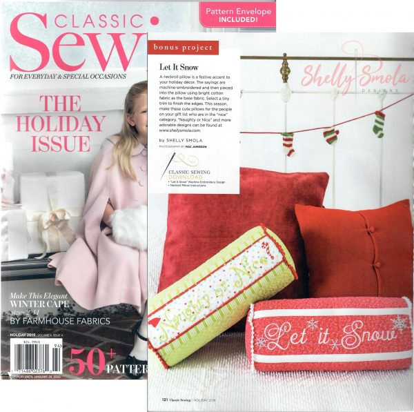 Holly Jolly Rolls in Classic Sewing by Shelly Smola