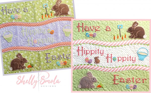 Bunny Kisses Placemats by Shelly Smola
