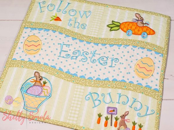 Bunny Kisses Placemat by Shelly Smola