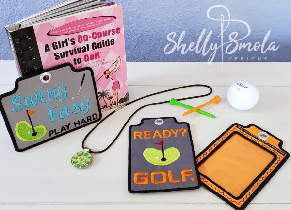 Golf Pass Holders by Shelly Smola