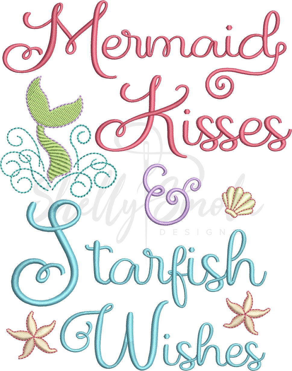 Mermaid Kisses Starfish Wishes