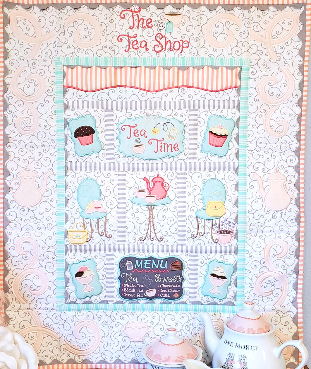 Tea Time Quilt by Shelly Smola