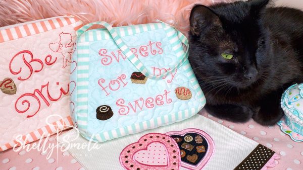 Candy Clutches and Valentine Chocolates by Shelly Smola