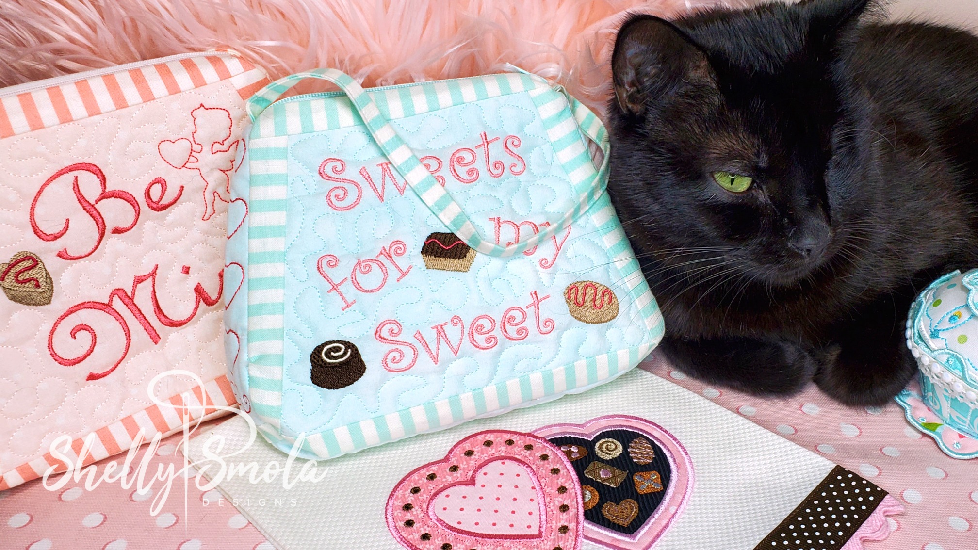 Candy Clutches and Valentine Chocolates by Shelly Smola