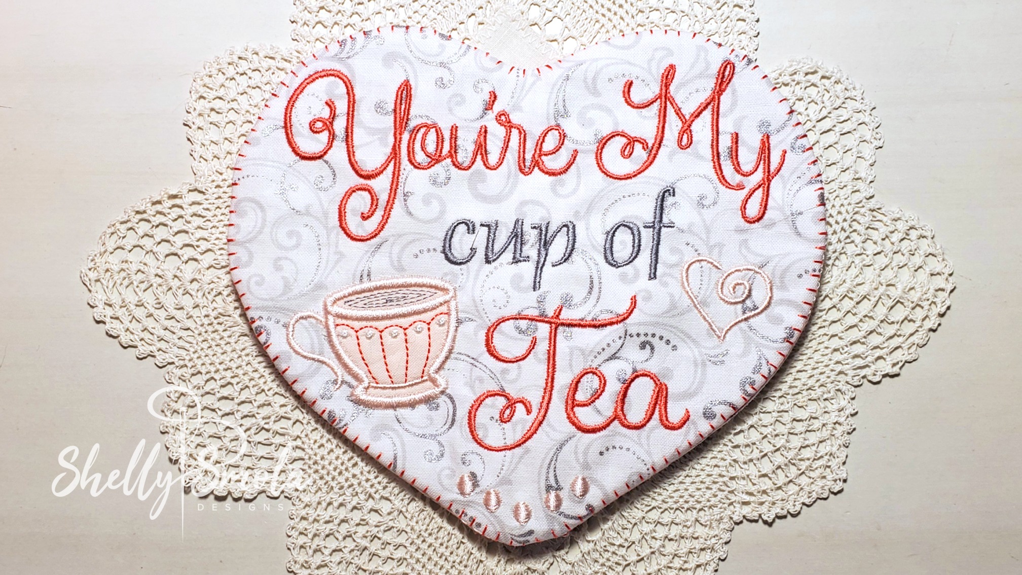 Cup of Tea Sachet by Shelly Smola