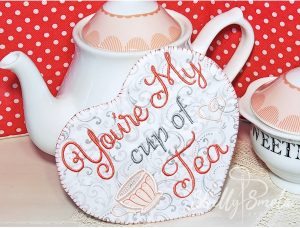 Cup of Tea Sachet by Shelly Smola