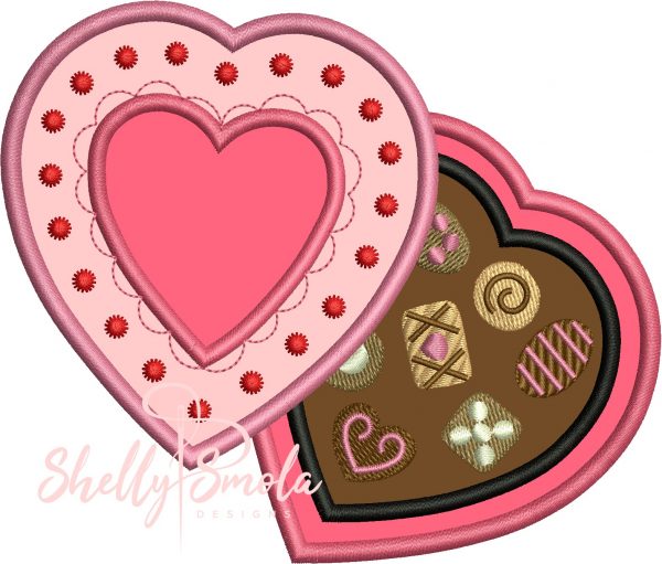 Valentine Chocolates by Shelly Smola