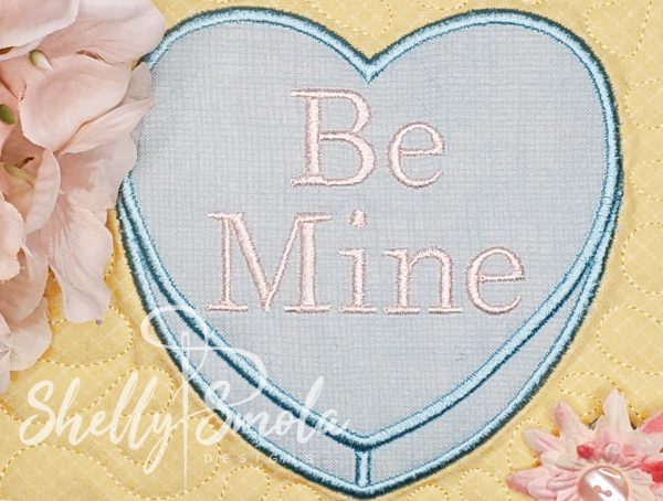 Be Mine Candy Heart by Shelly Smola