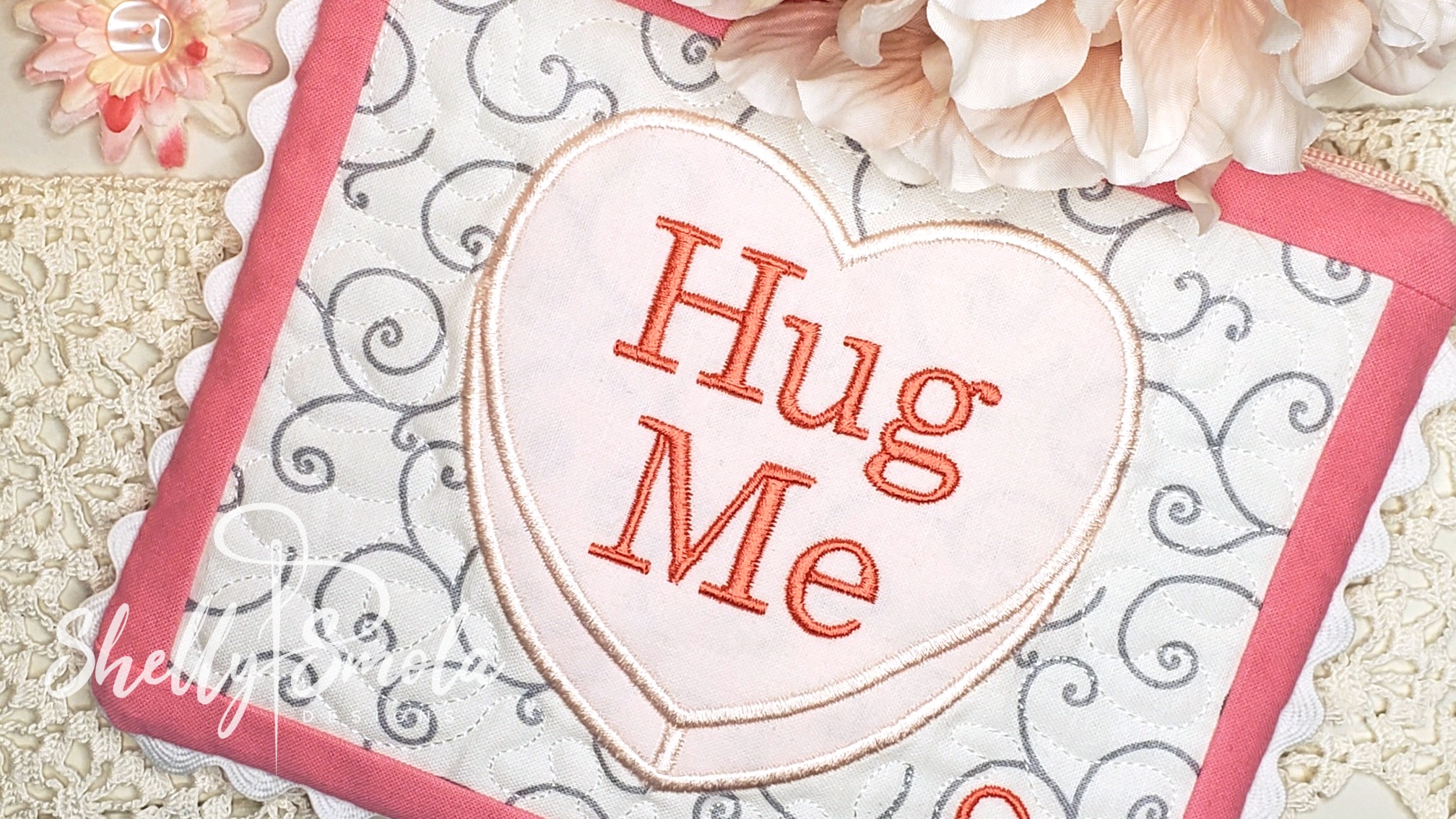 Hug Me Candy Heart by Shelly Smola
