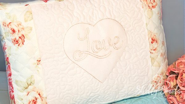 Love Pillow by Shelly Smola