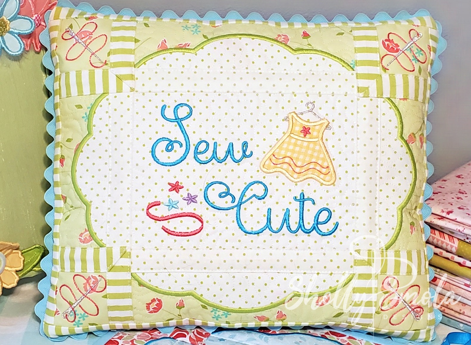 Sew Cute PIllow by Shelly Smola
