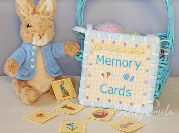Easter Memory Game Pouch by Shelly Smola