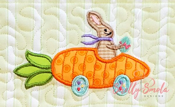 Bunny Carrot Car by Shelly Smola