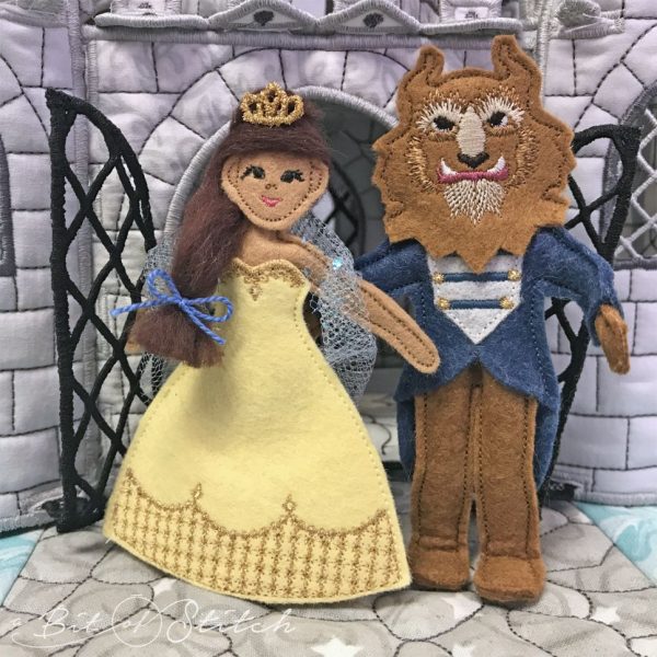 Beauty and the Beast by A Bit of Stitch