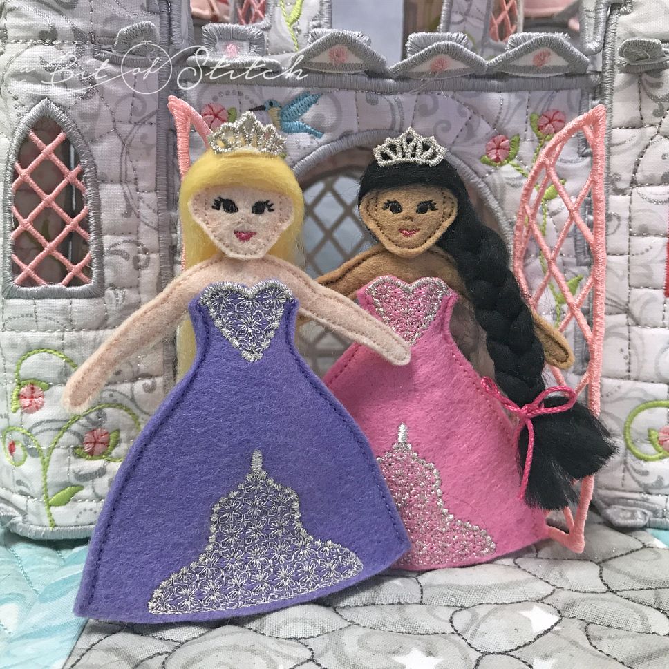 Princesses by A Bit of Stitch