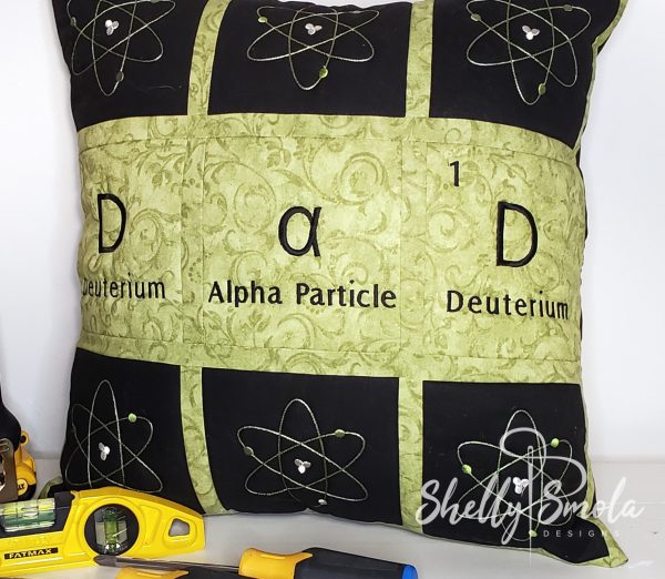 The Elementally Dad Pillow by Shelly Smola