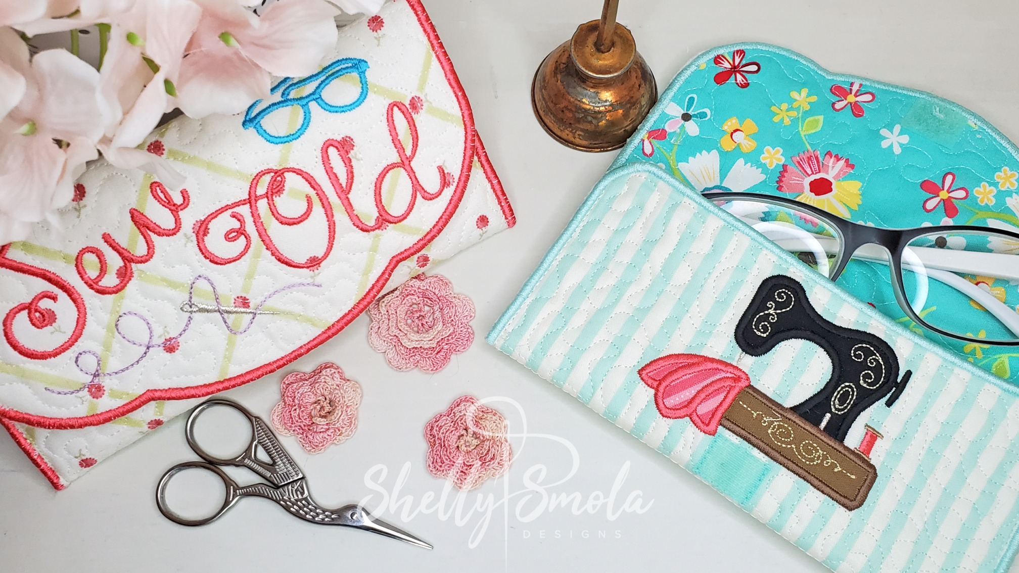 Sew Old Eyeglass Cases by Shelly Smola