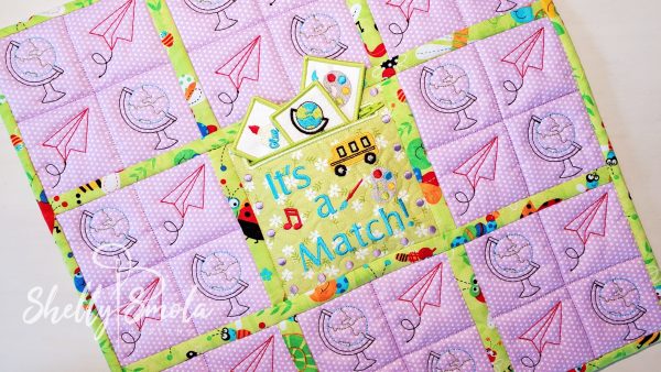 It's a Match Game Quilt by Shelly Smola