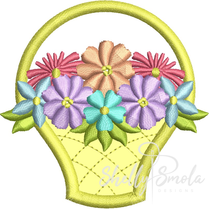 Garden Gadgets Flower Basket by Shelly Smola