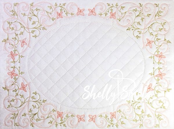 Victorian Trellis Pillow by Shelly Smola