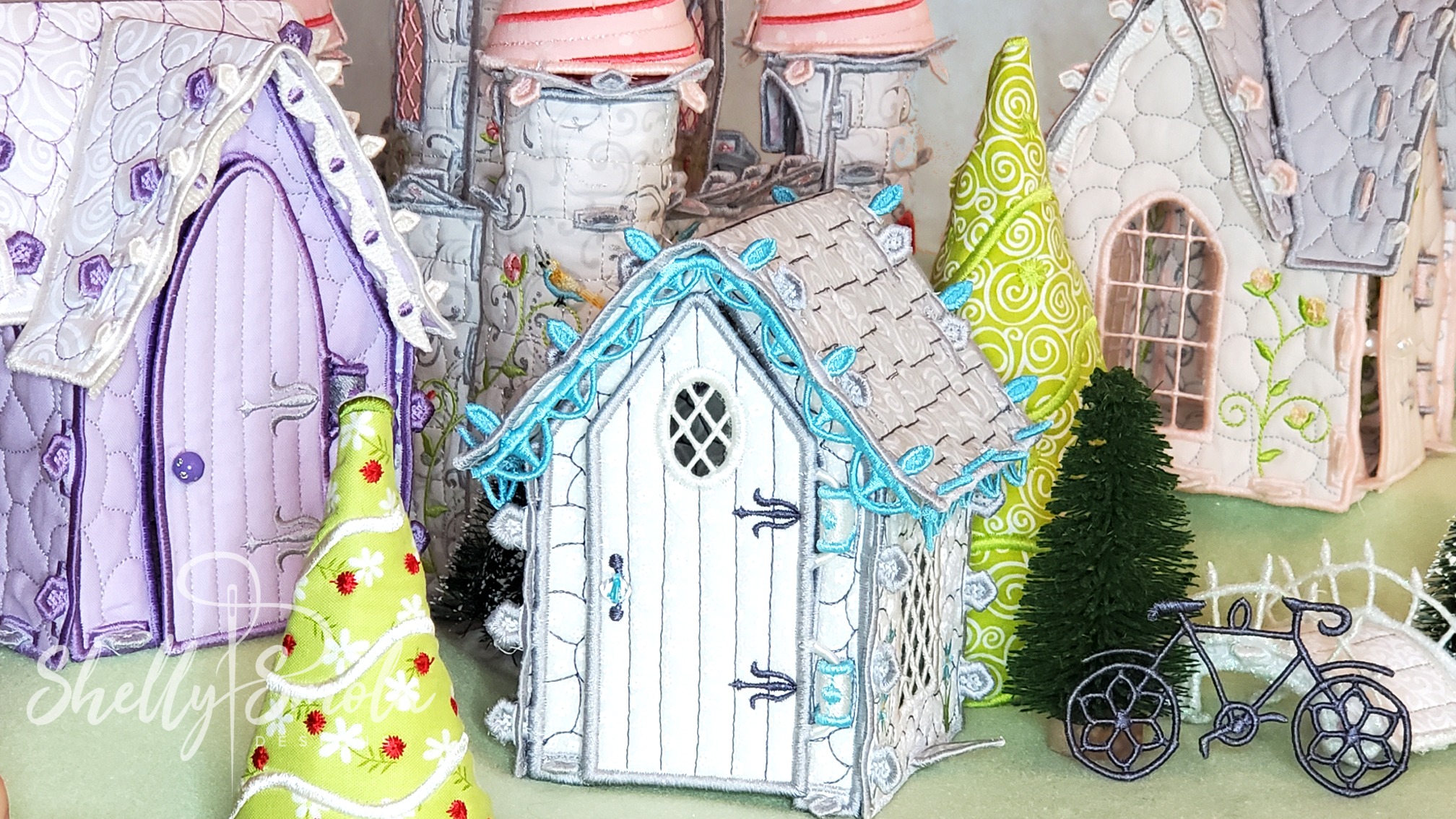 Fairy Tale Cottages by Shelly Smola