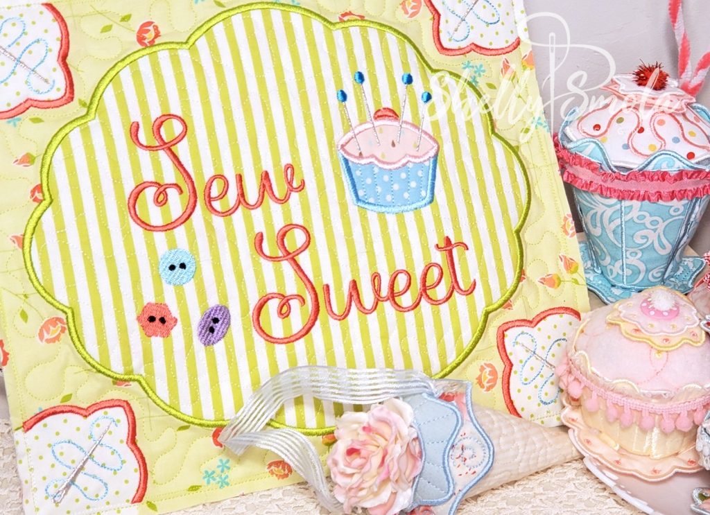 Sew Crazy Quilt Block by Shelly Smola