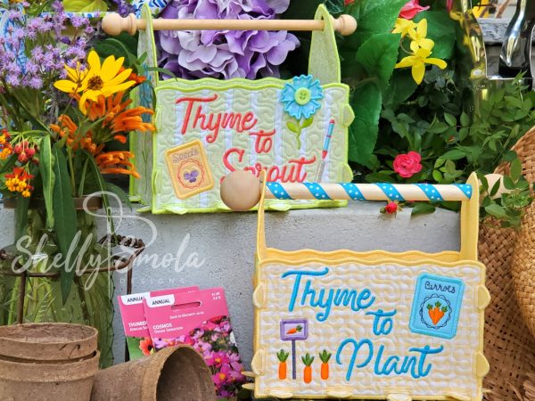 Thyme to Sprout Baskets by Shelly Smola
