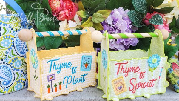 Thyme to Sprout Baskets by Shelly Smola