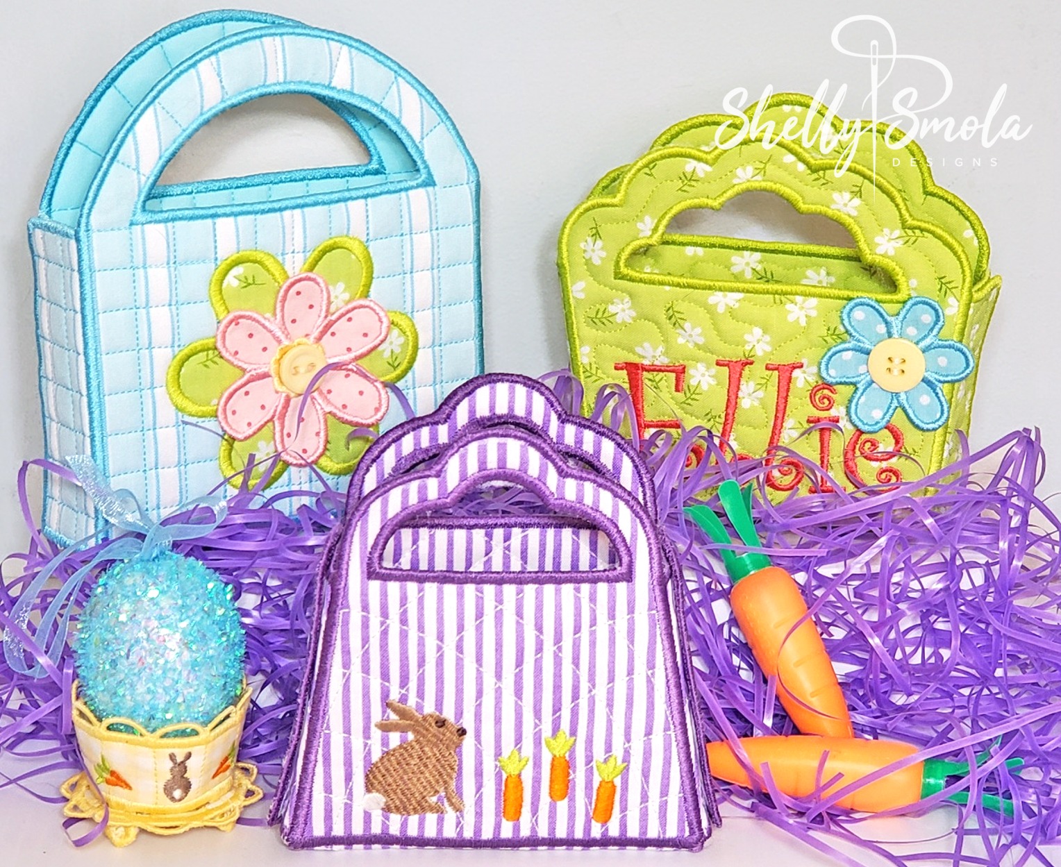 Easter Purses and Easter Egg Cups by Shelly Smola