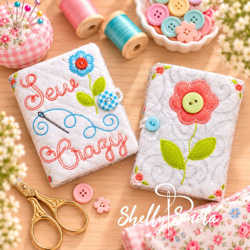 Sew Crazy Needle Book by Shelly Smola Designs